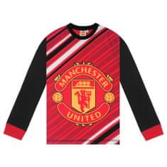 FAN SHOP SLOVAKIA Detské Pyžamo Manchester United FC, Dlhé, Bavlna, Oficiálne | 13-14r