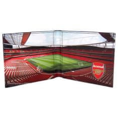 FAN SHOP SLOVAKIA Peňaženka Arsenal FC, Čierna, Umelá Koža, Veľkosť 11x9.5cm