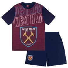 FAN SHOP SLOVAKIA Detské pyžamo West Ham United s krátky rukáv, šortky, Bavlna | 12-13r