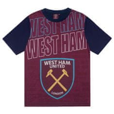 FAN SHOP SLOVAKIA Detské pyžamo West Ham United s krátky rukáv, šortky, Bavlna | 12-13r