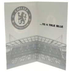 FAN SHOP SLOVAKIA Narodeninové Prianie Chelsea FC, Modrá, 22x12cm, Oficiálne