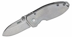 CRKT CR-2490 SQUID SILVER vreckový nôž 5,4 cm, celooceľový