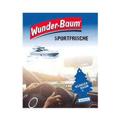 WUNDER-BAUM Osviežovač vzduchu – vôňa Sportfrische