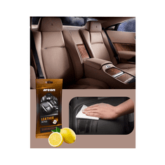 Areon Vlhčené utierky Car Wipes - Leather