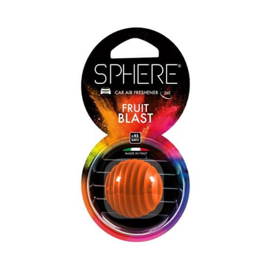 SUPAIR DRIVE AG Osviežovač vzduchu SPHERE – vôňa Fruit Blast