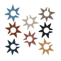ORION Rozlišovače na poháre hviezdy 8 ks (akčná sada 5 ks)