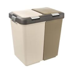 ORION Odpadkový kôš na triedený odpad Dust 2x10 l