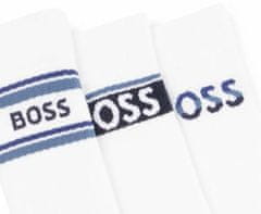 Hugo Boss 3 PACK - pánske ponožky BOSS 50502027-100 (Veľkosť 40-46)