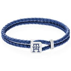 Tommy Hilfiger Slušivý kožený náramok Monogram 2790530