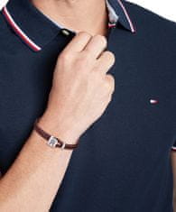 Tommy Hilfiger Slušivý kožený náramok Monogram 2790533