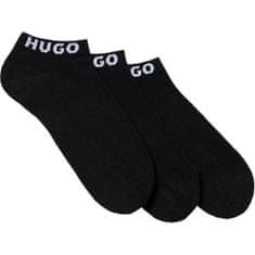 Hugo Boss 3 PACK - pánske ponožky HUGO 50480217-001 (Veľkosť 39-42)