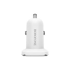 Borofone autonabíjačka - 2x USB 2,4A - Biela KP27932