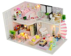 Dvěděti 2Kids Toys miniatúra domčeka Dom Anniny ružovej melódie