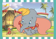 Clementoni Puzzle Disney klasika 4v1 (12+16+20+24 dielikov)