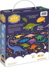 CzuCzu Panoramatické puzzle Dinosaury 60 dielikov