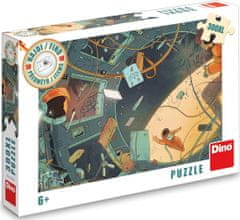 DINO Puzzle Nájdi 10 predmetov: Vesmír XL 300 dielikov