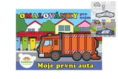 Teddies Moje prvé autá - Omaľovánky