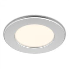 BRILONER BRILONER LED vstavané svietidlo, 11,5 cm, 6W, 600lm, matný chróm BRI 7049014