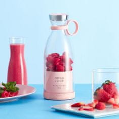 Symfony cestovné smoothie maker 350 ml, ružový