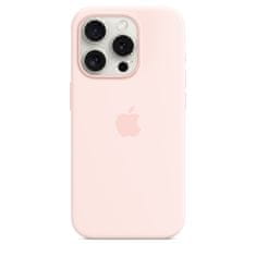 Apple iPhone 15 Pro Silicone Case with MagSafe - Light Pink