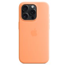 Apple iPhone 15 Pro Silicone Case with MagSafe - Orange Sorbet