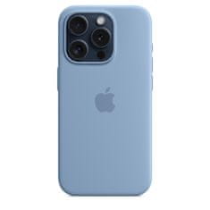 Apple iPhone 15 Pro Silicone Case with MagSafe - Winter Blue