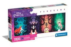 Clementoni Puzzle 1000 dielikov panorama - Disney princezné