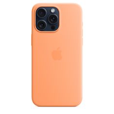 Apple iPhone 15 Pro Max Silicone Case with MagSafe - Orange Sorbet - rozbalené