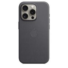 Apple iPhone 15 Pro FineWoven Case with MagSafe - Black - rozbalené