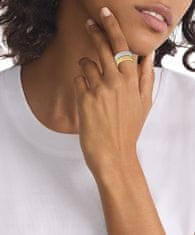 Calvin Klein Slušivá súprava oceľových prsteňov Iconic for Her 35000444 (Obvod 56 mm)