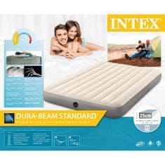 Vidaxl Intex Nafukovacia posteľ Dura-Beam Standard Single-High 152x203x25 cm