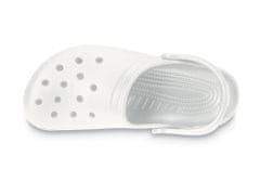 Crocs Classic Clogs Unisex, 42-43 EU, M9W11, Dreváky, Šlapky, Papuče, White, Biela, 10001-100