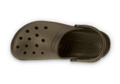 Crocs Classic Clogs pre mužov, 45-46 EU, M11, Dreváky, Šlapky, Papuče, Chocolate, Hnedá, 10001-200