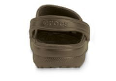 Crocs Classic Clogs pre mužov, 45-46 EU, M11, Dreváky, Šlapky, Papuče, Chocolate, Hnedá, 10001-200