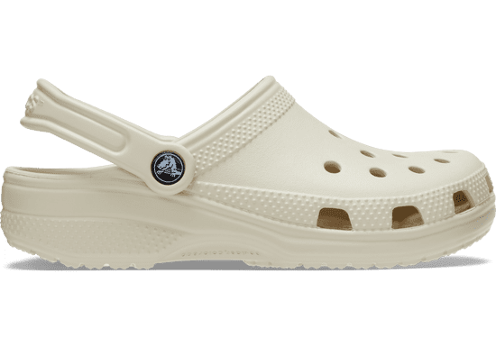 Crocs Classic Clogs Unisex, 43-44 EU, M10W12, Dreváky, Šlapky, Papuče, Bone, Béžová, 10001-2Y2