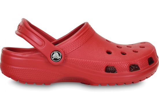 Crocs Classic Clogs Unisex, 43-44 EU, M10W12, Dreváky, Šlapky, Papuče, Pepper, Červená, 10001-6EN