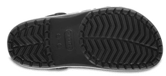 Crocs Bayaband Clogs Unisex, 38-39 EU, M6W8, Dreváky, Šlapky, Papuče, Black/White, Čierna, 205089-066