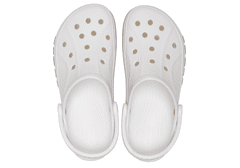 Crocs Bayaband Clogs Unisex, 39-40 EU, M7W9, Dreváky, Šlapky, Papuče, White/Navy, Biela, 205089-126