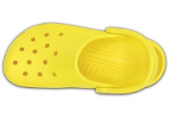 Crocs Classic Clogs pre mužov, 45-46 EU, M11, Dreváky, Šlapky, Papuče, Lemon, Žltá, 10001-7C1