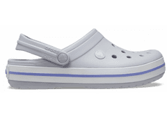 Crocs Crocband Clogs Unisex, 38-39 EU, M6W8, Dreváky, Šlapky, Papuče, Microchip, Sivá, 11016-1FH