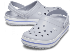 Crocs Crocband Clogs Unisex, 38-39 EU, M6W8, Dreváky, Šlapky, Papuče, Microchip, Sivá, 11016-1FH