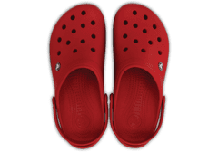 Crocs Crocband Clogs pre mužov, 45-46 EU, M11, Dreváky, Šlapky, Papuče, Pepper, Červená, 11016-6EN