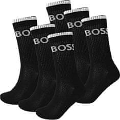 Hugo Boss 6 PACK - pánske ponožky BOSS 50510168-001 (Veľkosť 39-42)
