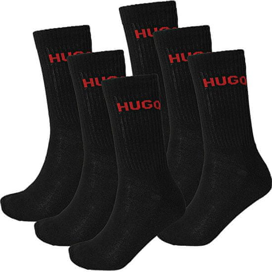 Hugo Boss 6 PACK - pánske ponožky HUGO 50510187-001