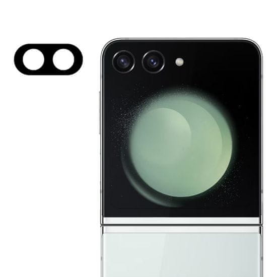 Techsuit ochranné sklo na kameru pre Samsung Galaxy Z Flip5 - Čierna KP27957