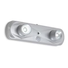 BRILONER BRILONER LED nočná lampička 18,6 cm 2x0,17W 17lm strieborná BRI 2275-024