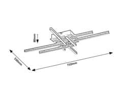 Rabalux Rabalux stropné svietidlo Casimir LED 35W 5268