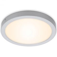 BRILONER BRILONER LED stropné svietidlo, priemer. 30 cm, 21 W, matný chróm BRI 7141-014