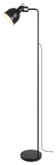 Rabalux Rabalux stojaca lampa Flint E27 1x MAX 40W čierna 2242