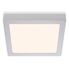 BRILONER BRILONER LED stropné svietidlo, 22,5 cm, 16,5 W, matný chróm BRI 7118-014